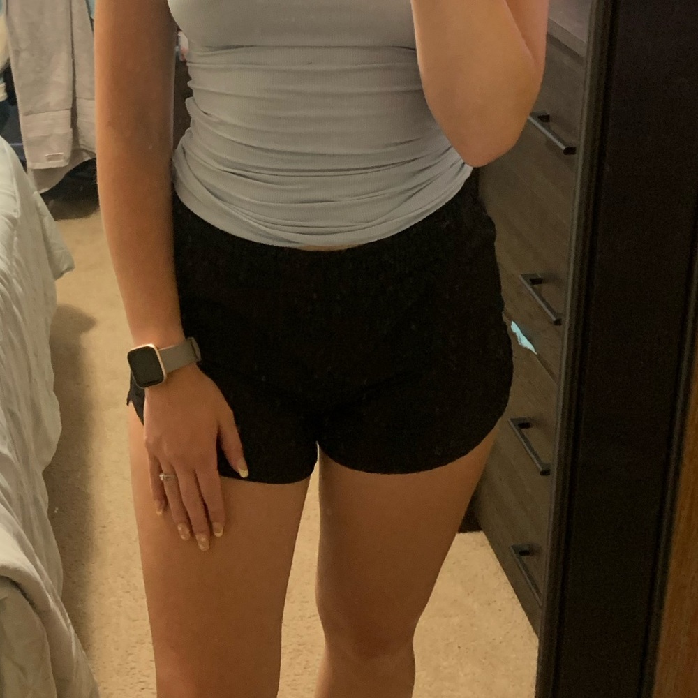 Athletic Black Shorts